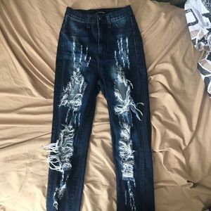 Fashion Nova High Waisted Skinny Jeans